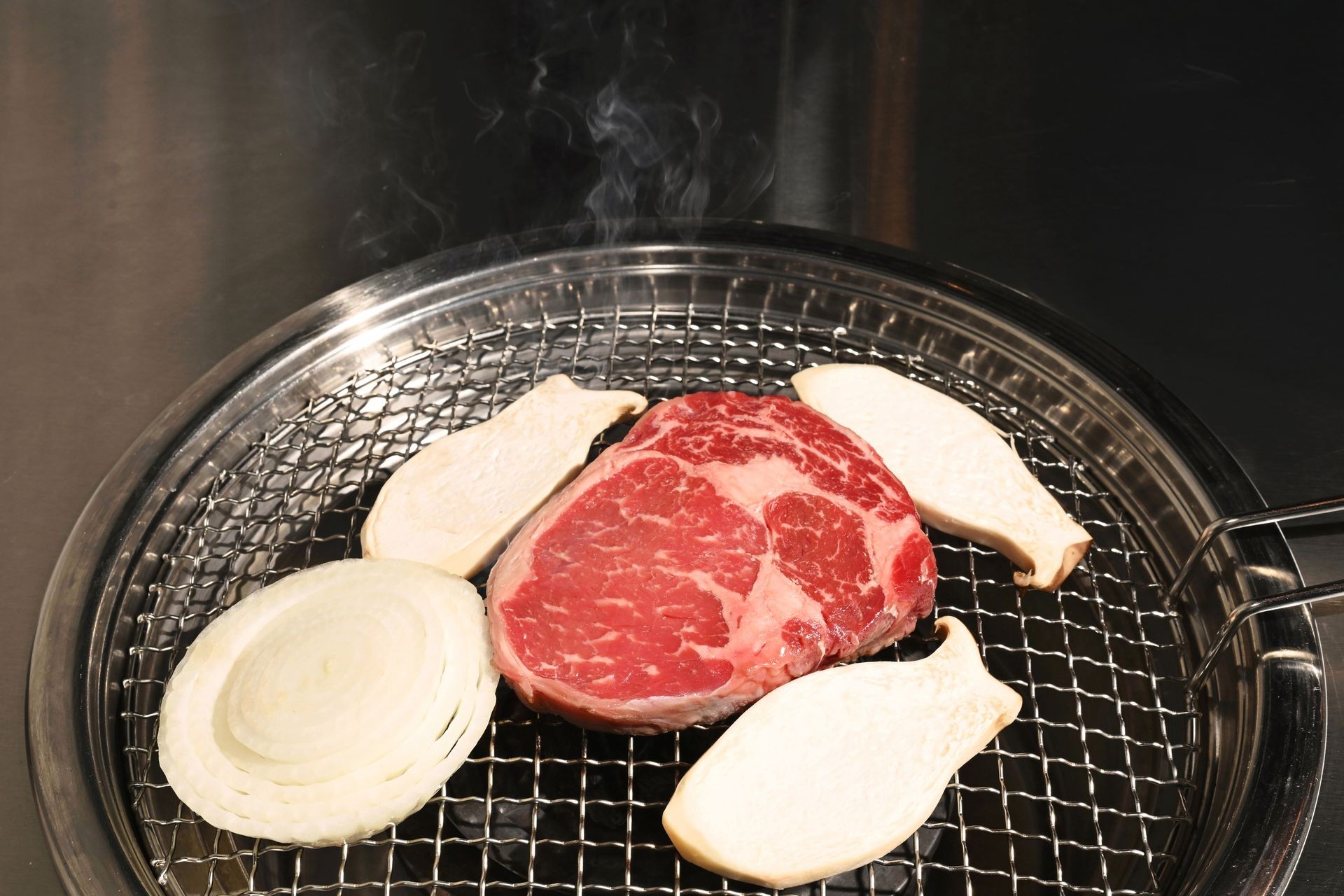 Prime Ribeye Steak, Kbbq in LA
